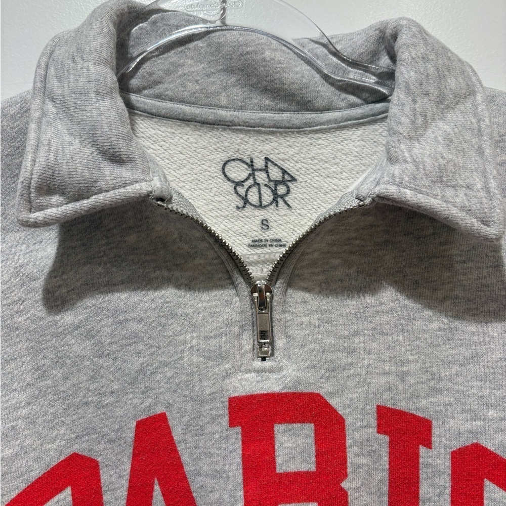 Chaser Gray Sweatshirt with Red Print - Picture 2 of 8